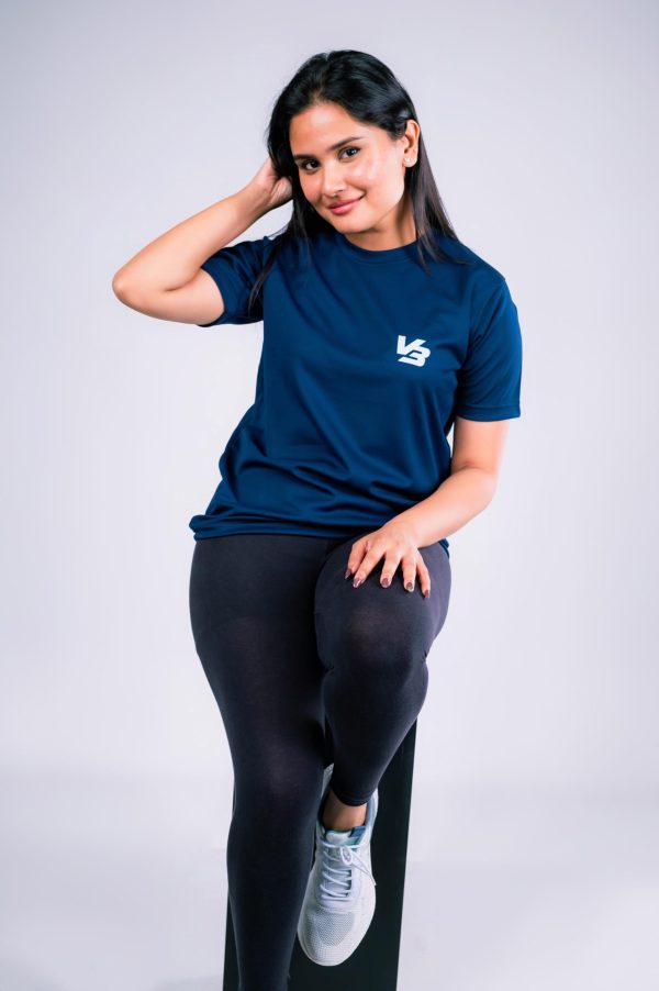 Unfazed Navy Blue T-Shirt
