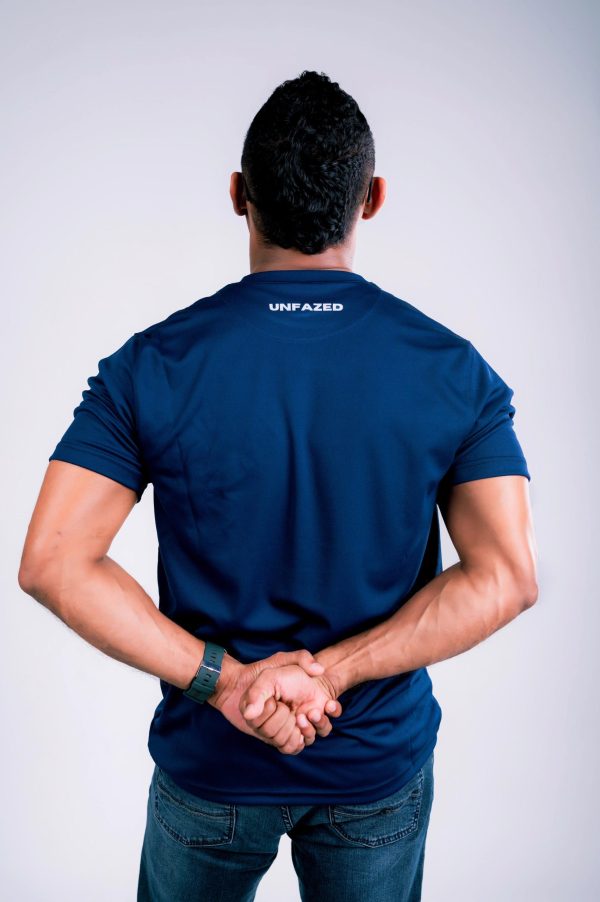 Unfazed Navy Blue T-Shirt