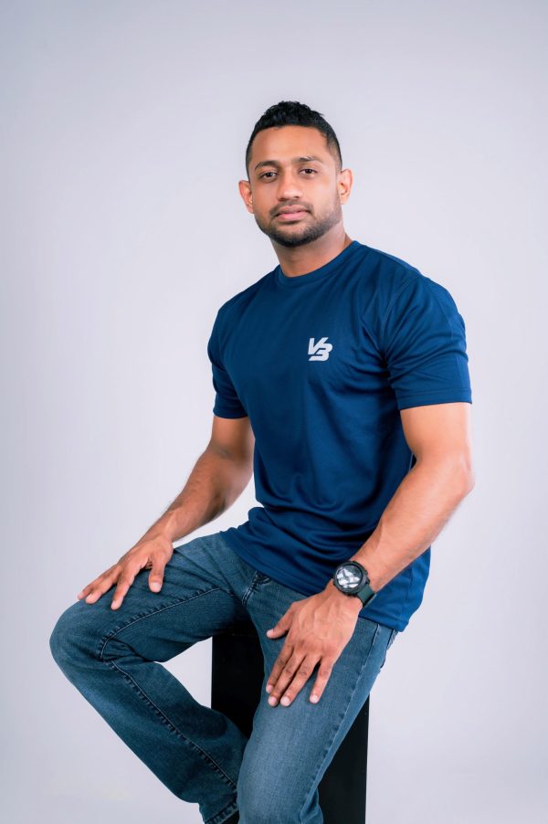 Unfazed Navy Blue T-Shirt