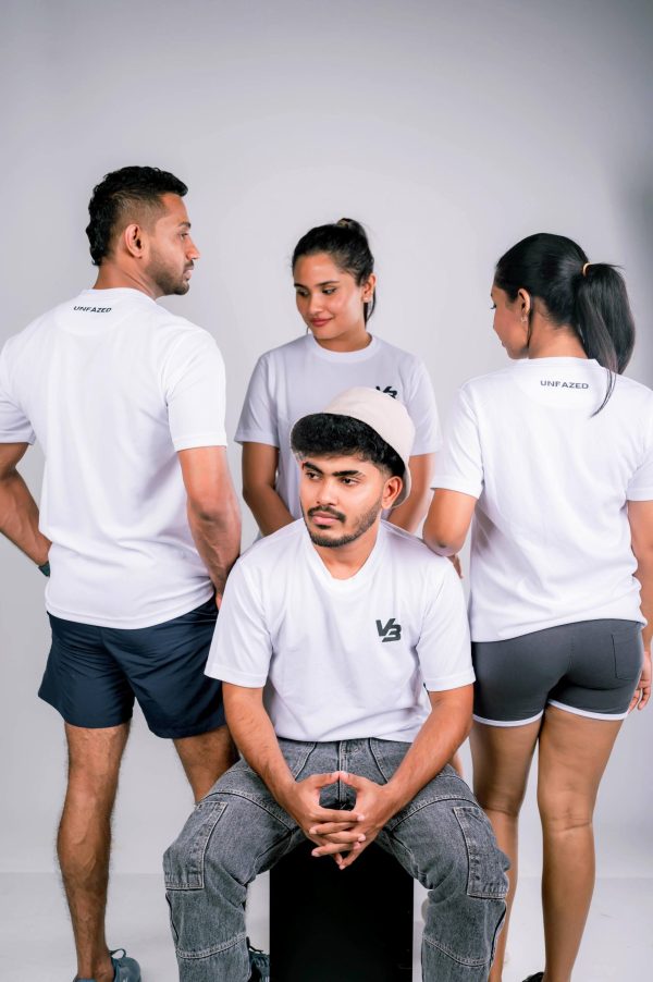 Unfazed White T-Shirt