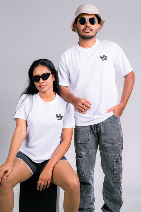 Unfazed White T-Shirt